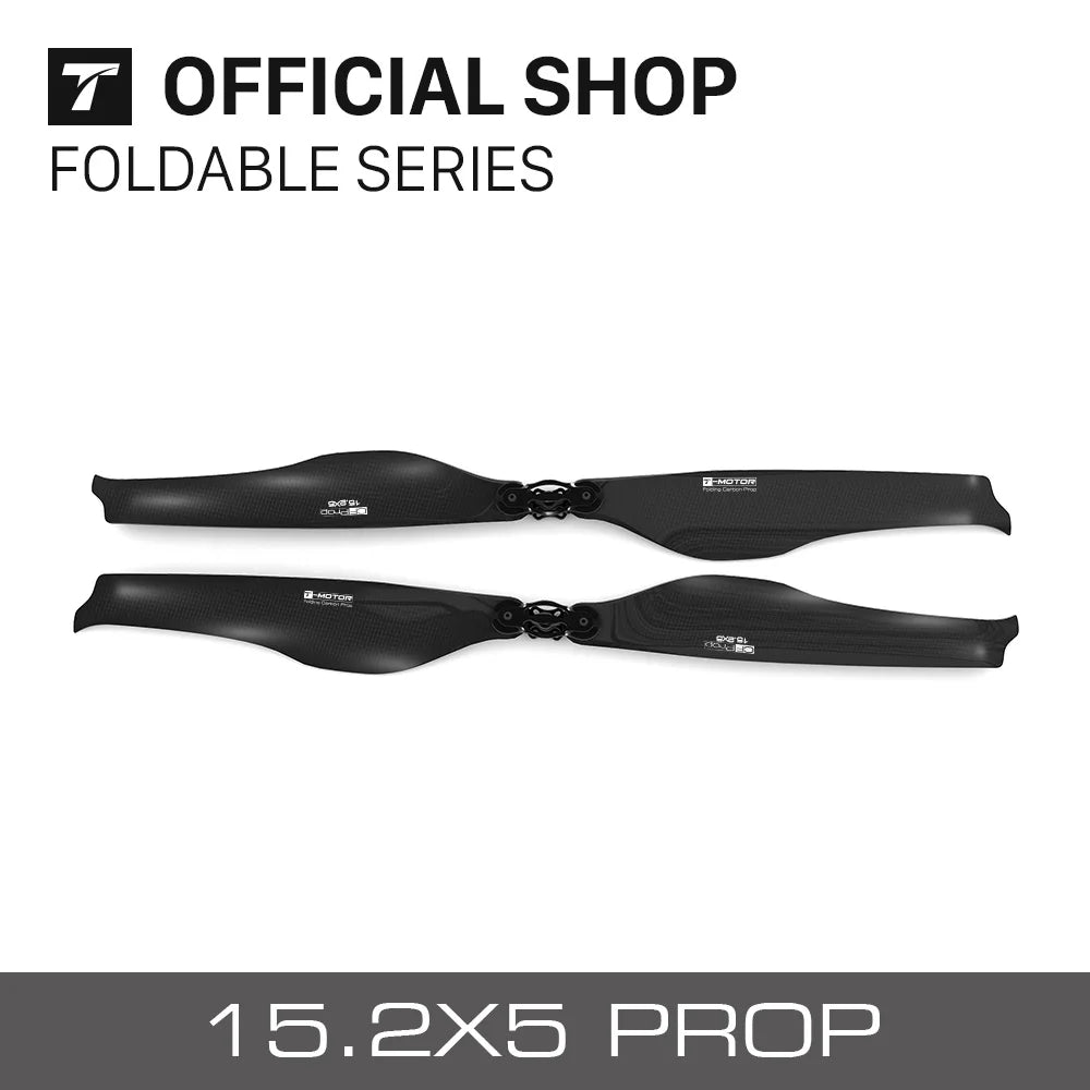 T-motor FA15.2x5 Propeller - 2pcs/pairs Carbon Fiber Folding Propeller For RC Drones Rotors 2 T-motor FA15.2x5 Propeller - 2pcs/pairs Carbon Fiber Folding Propeller For RC Drones Rotors - Image 2