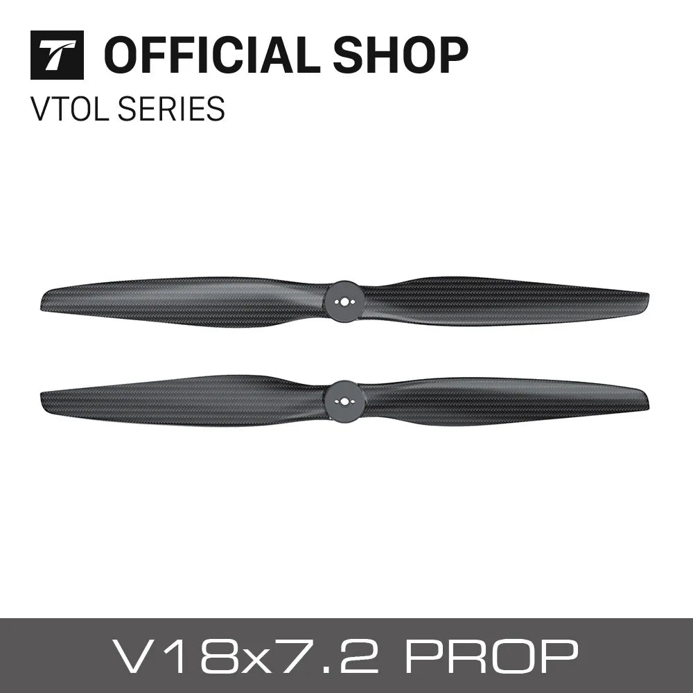 T-motor V18x7.2 Carbon Fiber Propellers - V18*7.2 For Fixed Wing VTOL Drone Multirotor 3 T-motor V18x7.2 Carbon Fiber Propellers - V18*7.2 For Fixed Wing VTOL Drone Multirotor - صورة T-motor V18x7.2 Carbon Fiber Propellers - V18*7.2 For Fixed Wing VTOL Drone Multirotor - صورة 3