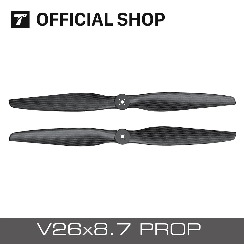 T-motor V26x8.7 Prop - Carbon Fiber Propellers For Multirotor VTOL Motors 2 T-motor V26x8.7 Prop - Carbon Fiber Propellers For Multirotor VTOL Motors - Image 2