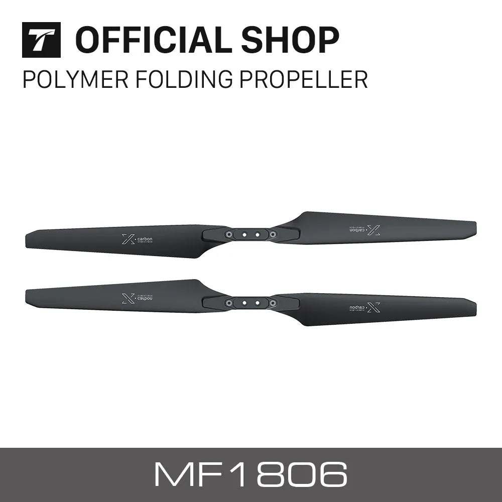 T-motor MF1806 Polymer Folding propeller - X*Carbon for rc multi-rotors VTOL Multicoptor Drone 3 T-motor MF1806 Polymer Folding propeller - X*Carbon for rc multi-rotors VTOL Multicoptor Drone — изображение 3