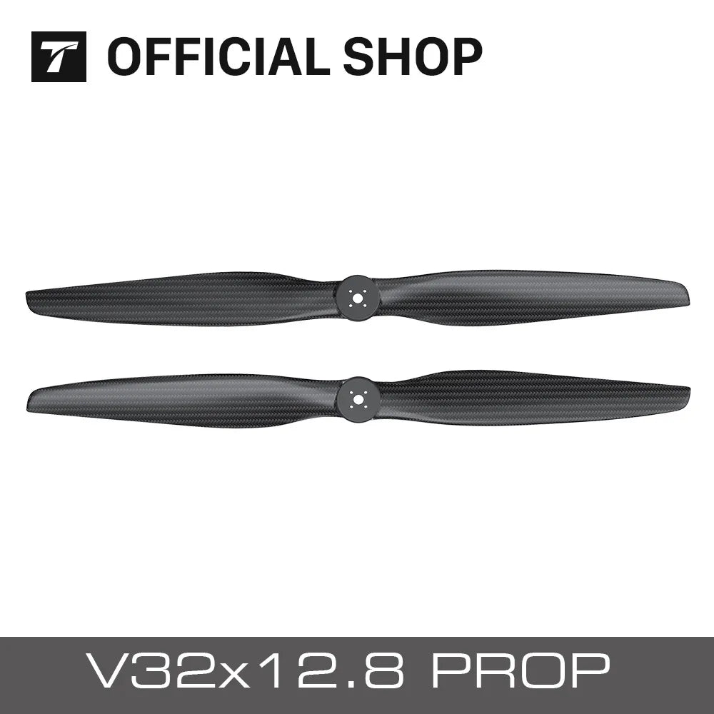 T-Motor V32x12.8 CF Prop - (pairs CW+CCW) Carbon Fiber Propellers for VTOL 2 T-Motor V32x12.8 CF Prop - (pairs CW+CCW) Carbon Fiber Propellers for VTOL — изображение 2