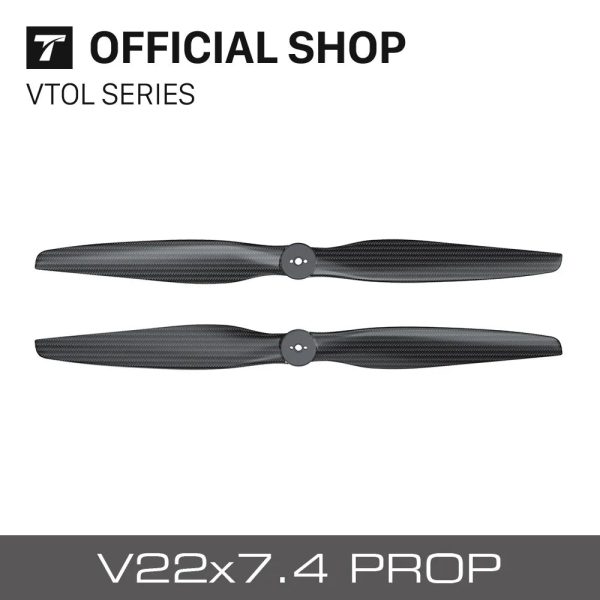 T-motor V Series 22'' Inch Prop - V22x7.4 Carbon Fiber Propellers V22*7.4 For Fixed Wing VTOL Drone Multirotor Quadcopter - صورة T-motor V Series 22'' Inch Prop - V22x7.4 Carbon Fiber Propellers V22*7.4 For Fixed Wing VTOL Drone Multirotor Quadcopter - صورة 3