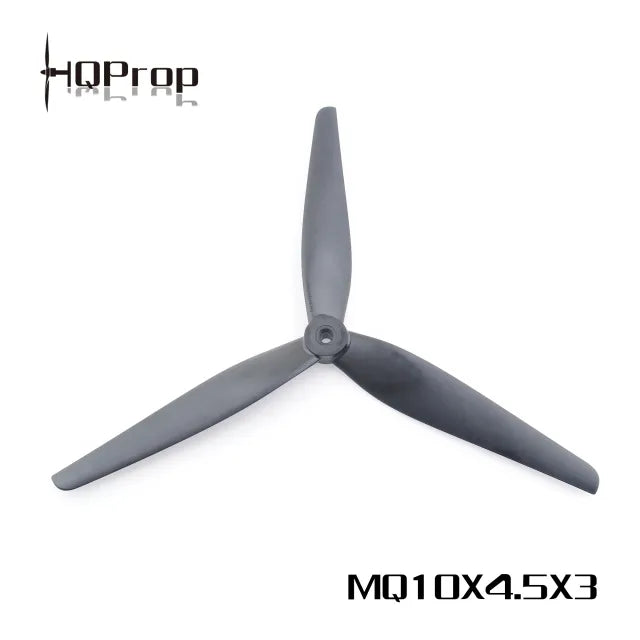 HQProp HQ MacroQuad Prop 10X4.5X3(CW/CCW) Black-Glass Fiber Reinforced Nylon 10 inch Propeller for FPV Drone 2 HQProp HQ MacroQuad Prop 10X4.5X3(CW/CCW) Black-Glass Fiber Reinforced Nylon 10 inch Propeller for FPV Drone - Image 2