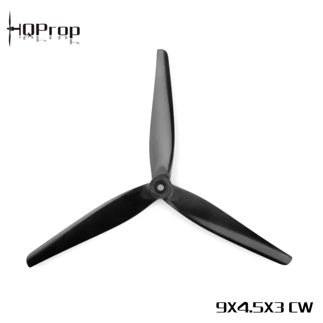 HQProp HQ MacroQuad Prop 9X4.5X3R(CW/CCW) Black-Glass Fiber Reinforced Nylon 9 inch Propeller for FPV Drone 2 HQProp HQ MacroQuad Prop 9X4.5X3R(CW/CCW) Black-Glass Fiber Reinforced Nylon 9 inch Propeller for FPV Drone - Image 2