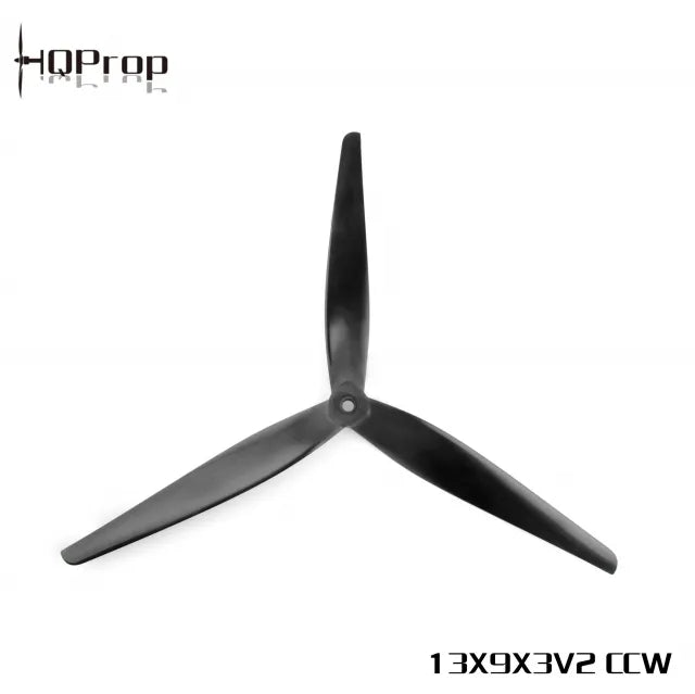 HQProp HQ X-Class Prop 13X9X3V2R(CW/CCW) 13Inch tri-blade Propeller Black-Carbon Reinforced Nylon for FPV Drone 3 HQProp HQ X-Class Prop 13X9X3V2R(CW/CCW) 13Inch tri-blade Propeller Black-Carbon Reinforced Nylon for FPV Drone — изображение 3