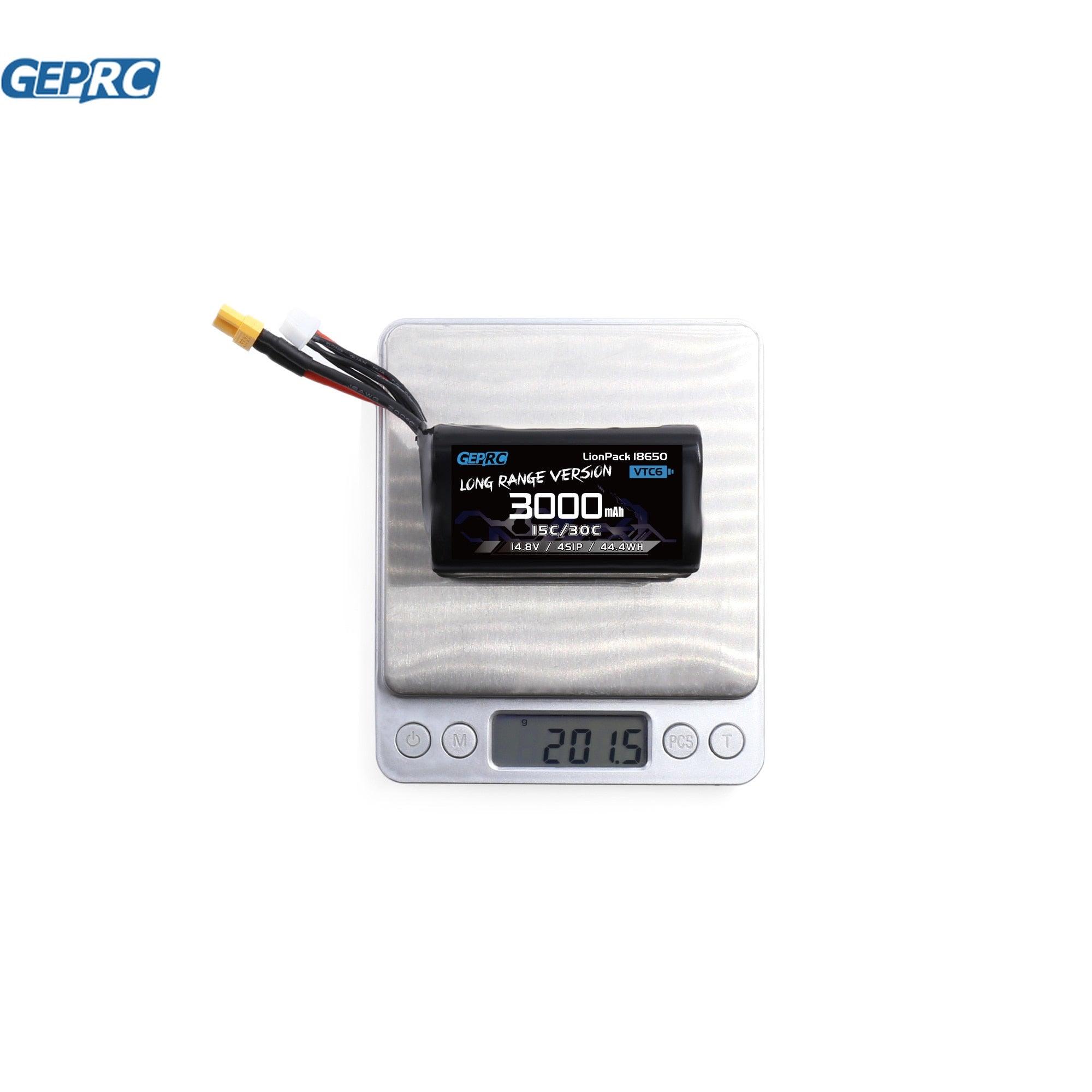 GEPRC 3000mAh Batteries - VTC6 18650 4S1P Battery With XT30 XT60 Plug Suitable For Crocodile Baby4 For RC FPV Quadcopter Freestyle Drone FPV Battery 4 GEPRC 3000mAh Batteries - VTC6 18650 4S1P Battery With XT30 XT60 Plug Suitable For Crocodile Baby4 For RC FPV Quadcopter Freestyle Drone FPV Battery - Image 4