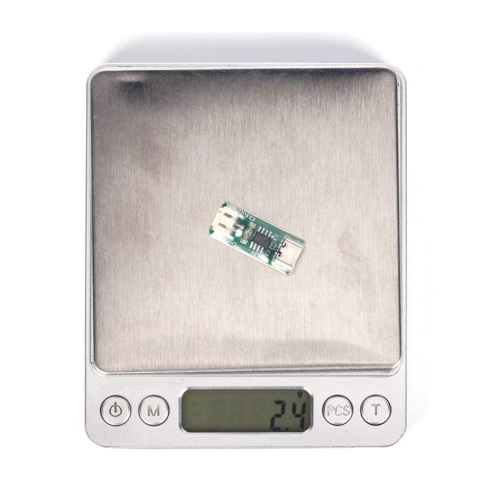 2pcs iFlight 1S JST PH2.0 Type-C Battery Charger support LiHV 3.3V/4.35V 1S battery for FPV Drone Battery 4 2pcs iFlight 1S JST PH2.0 Type-C Battery Charger support LiHV 3.3V/4.35V 1S battery for FPV Drone Battery - صورة 2pcs iFlight 1S JST PH2.0 Type-C Battery Charger support LiHV 3.3V/4.35V 1S battery for FPV Drone Battery - صورة 4