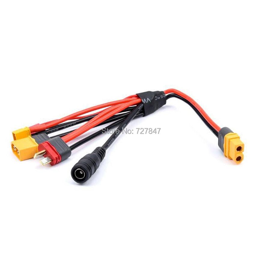 FPV Racing Drone Charger Adapter Cable - 20cm 16AWG 4.0mm Banana Plug XT60 to 18awg XT60 XT30 DC5.5 Charger Adapter Cable for IMAX B6 ISDT Charger 7 FPV Racing Drone Charger Adapter Cable - 20cm 16AWG 4.0mm Banana Plug XT60 to 18awg XT60 XT30 DC5.5 Charger Adapter Cable for IMAX B6 ISDT Charger — изображение 7
