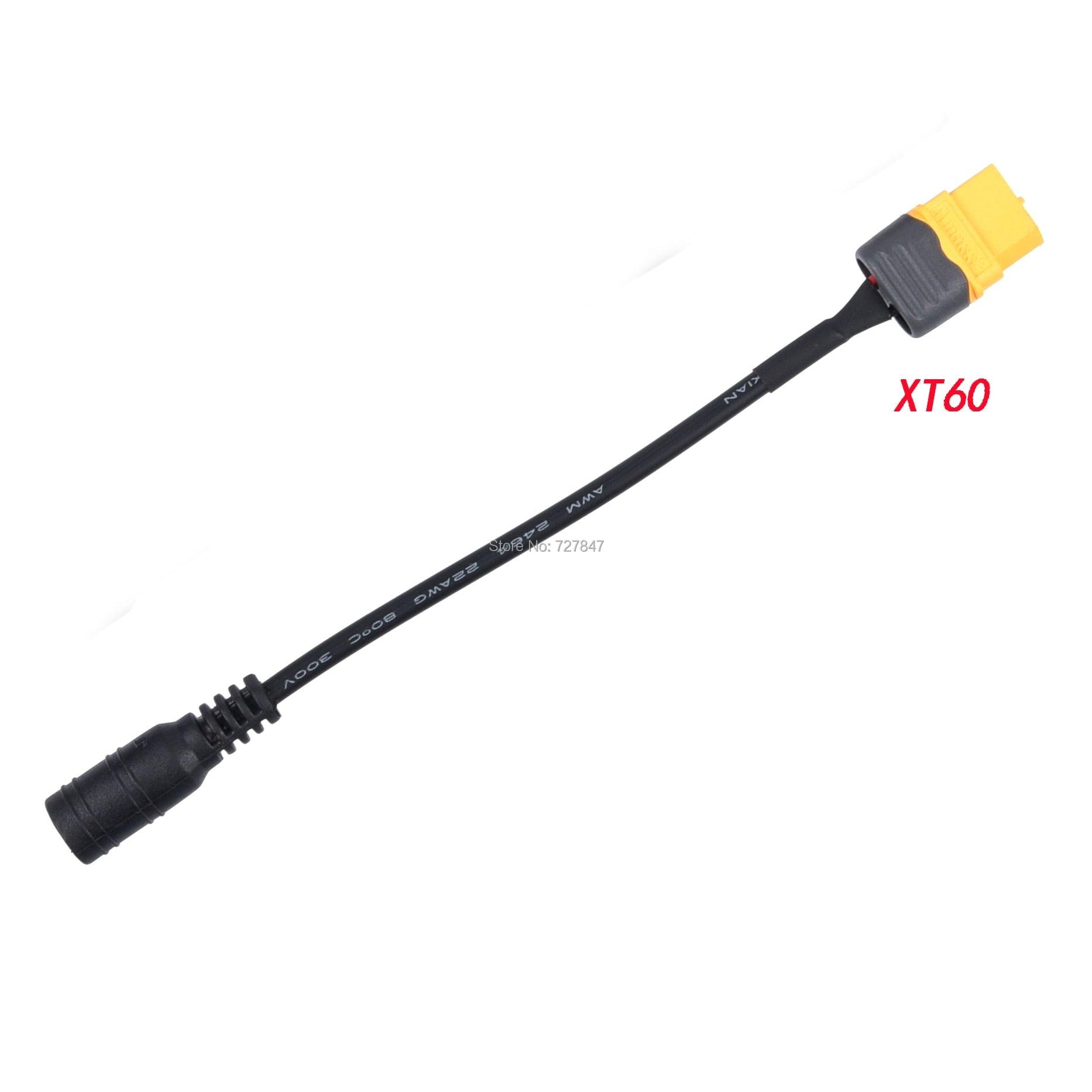 FPV Drone Pow Cable - Universal Amass XT60 / T Plug to DC 5.5/2.1mm Female Adapter Power Cable For FPV Fatshark Skyzone Aomway Goggles 6 FPV Drone Pow Cable - Universal Amass XT60 / T Plug to DC 5.5/2.1mm Female Adapter Power Cable For FPV Fatshark Skyzone Aomway Goggles — изображение 6