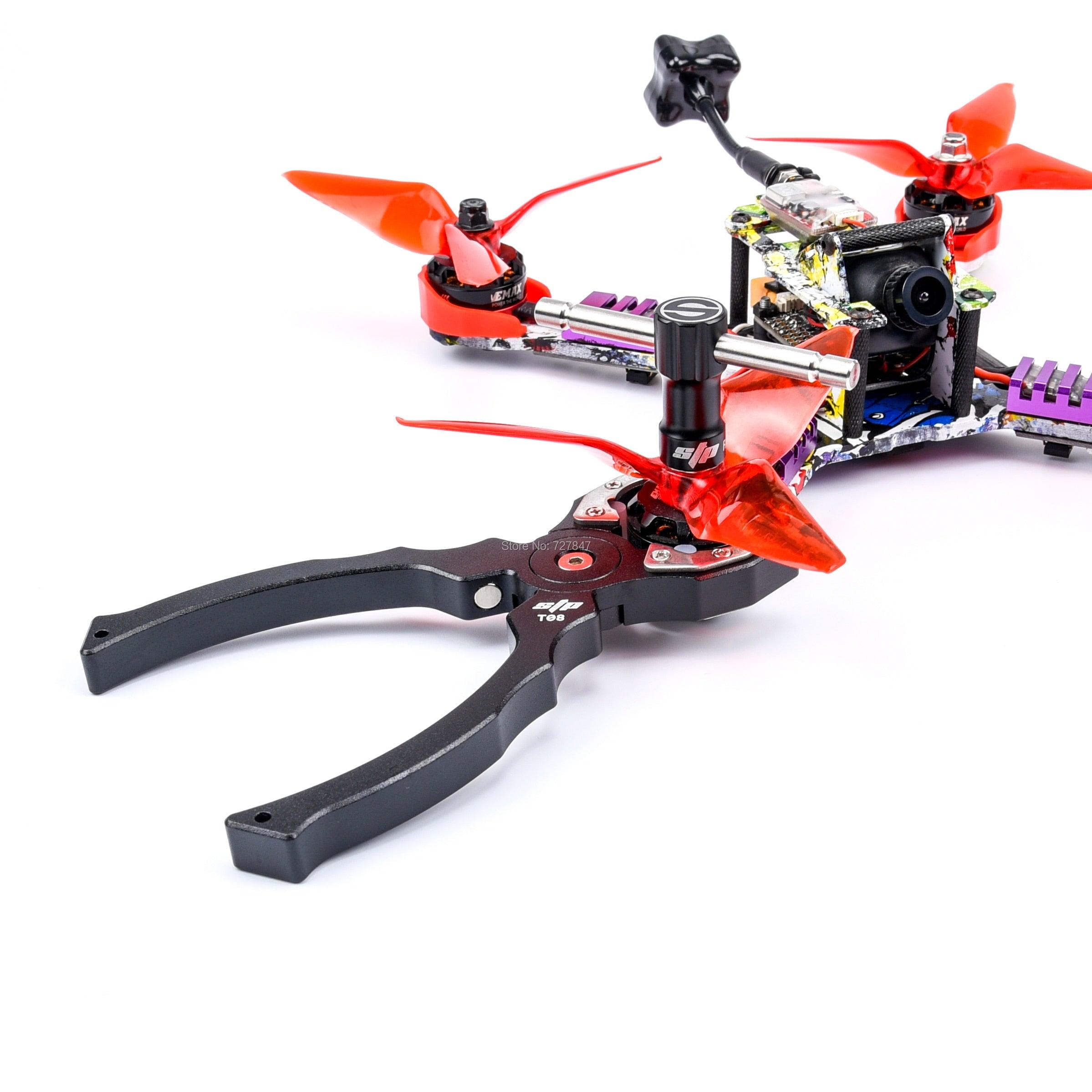 M3/M4/M5 Lock Nuts Props Adapter 2204 Motor Bullet Cap Quick Cap / Propeller Removal Tool Motor Grip Plier RC  FPV Racing Drone — изображение 21