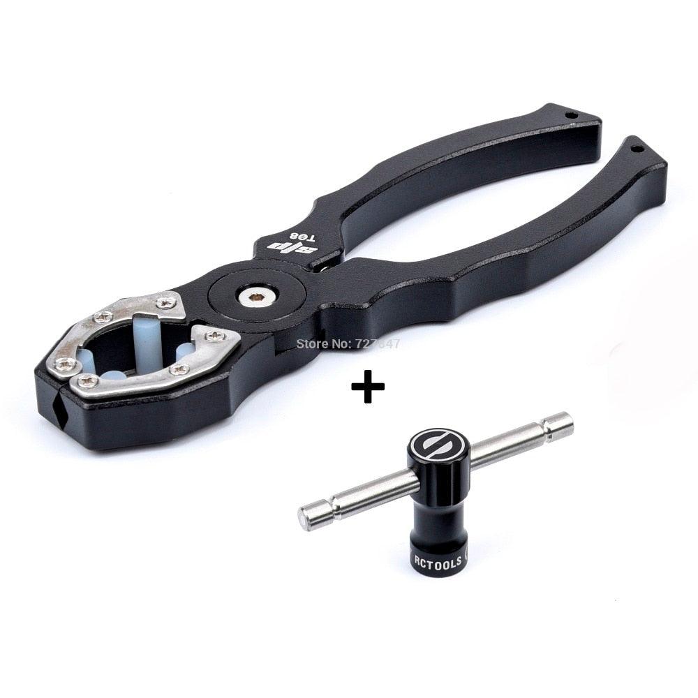 M3/M4/M5 Lock Nuts Props Adapter 2204 Motor Bullet Cap Quick Cap / Propeller Removal Tool Motor Grip Plier RC  FPV Racing Drone — изображение 8