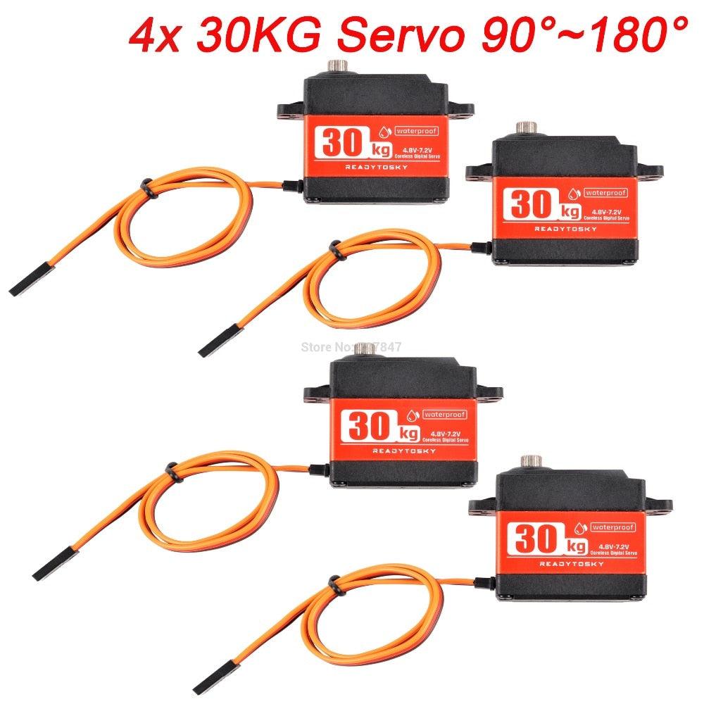 Waterproof 180/270/360 Degree 20KG 25KG 30kg 35kg 60kg Large Torque Digital Coreless Servo Aluminium Metal Gears 25T Arm RC Car 23 Waterproof 180/270/360 Degree 20KG 25KG 30kg 35kg 60kg Large Torque Digital Coreless Servo Aluminium Metal Gears 25T Arm RC Car — изображение 23