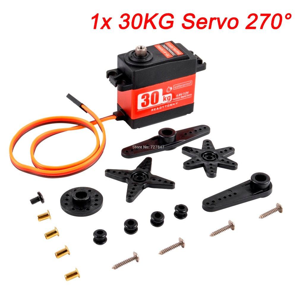 Waterproof 180/270/360 Degree 20KG 25KG 30kg 35kg 60kg Large Torque Digital Coreless Servo Aluminium Metal Gears 25T Arm RC Car 6 Waterproof 180/270/360 Degree 20KG 25KG 30kg 35kg 60kg Large Torque Digital Coreless Servo Aluminium Metal Gears 25T Arm RC Car — изображение 6