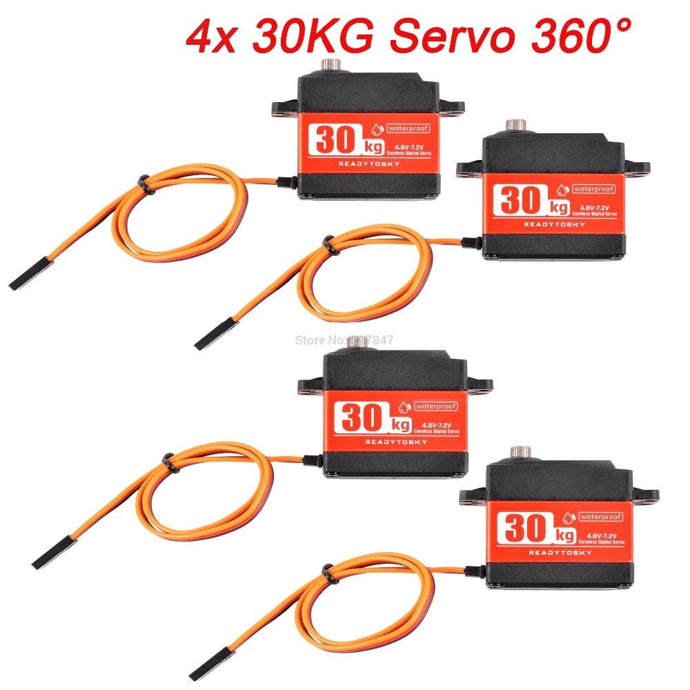 Waterproof 180/270/360 Degree 20KG 25KG 30kg 35kg 60kg Large Torque Digital Coreless Servo Aluminium Metal Gears 25T Arm RC Car 2 Waterproof 180/270/360 Degree 20KG 25KG 30kg 35kg 60kg Large Torque Digital Coreless Servo Aluminium Metal Gears 25T Arm RC Car — изображение 2