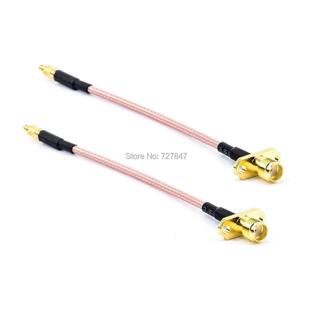 5.8GHz 2.15dBi VTX MMCX Angel / Striaght to SMA Female / RP-SMA Adpater Linear Antenna Flange Connector Cable for PFV RC Drone Parts 5 5.8GHz 2.15dBi VTX MMCX Angel / Striaght to SMA Female / RP-SMA Adpater Linear Antenna Flange Connector Cable for PFV RC Drone Parts — изображение 5