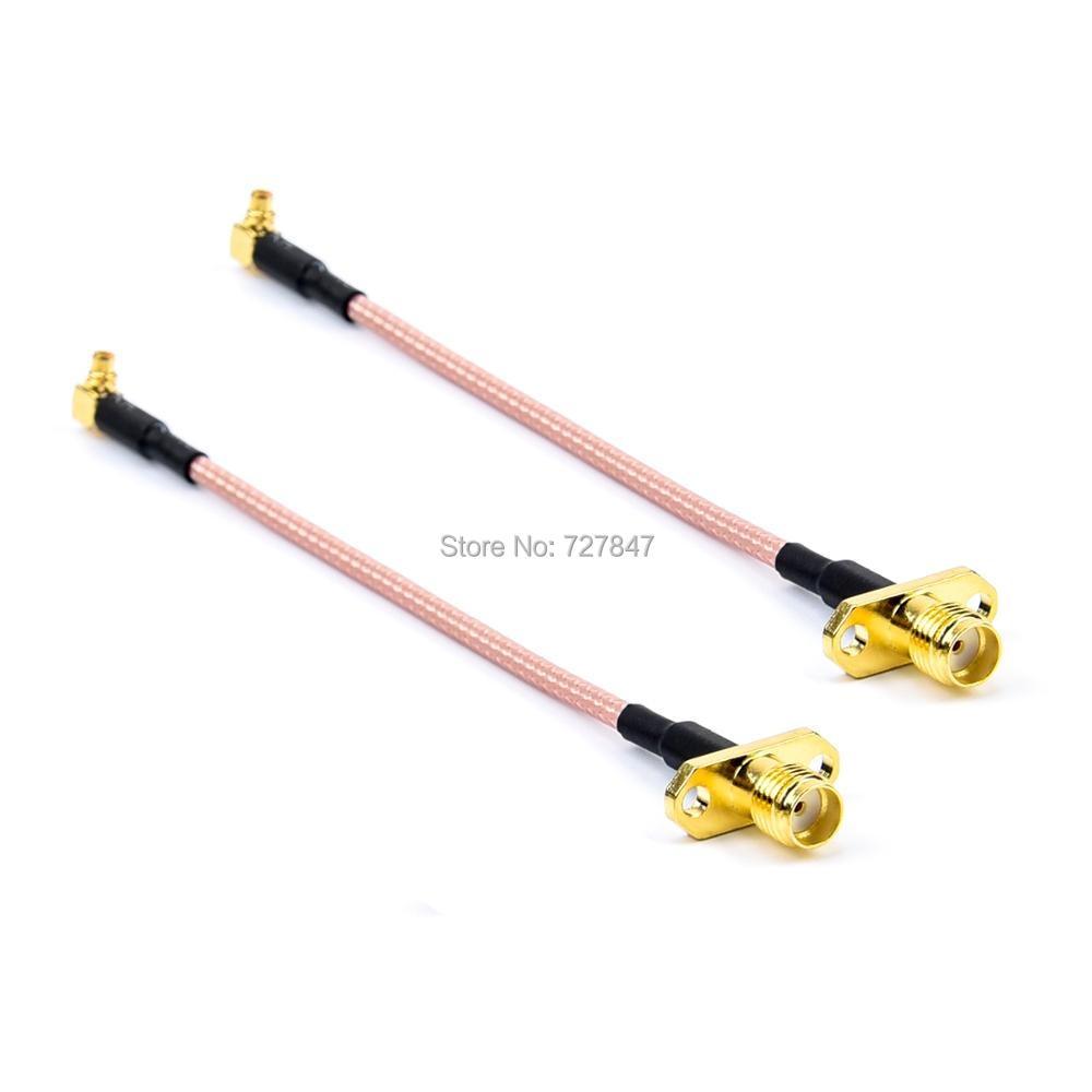 5.8GHz 2.15dBi VTX MMCX Angel / Striaght to SMA Female / RP-SMA Adpater Linear Antenna Flange Connector Cable for PFV RC Drone Parts 4 5.8GHz 2.15dBi VTX MMCX Angel / Striaght to SMA Female / RP-SMA Adpater Linear Antenna Flange Connector Cable for PFV RC Drone Parts — изображение 4