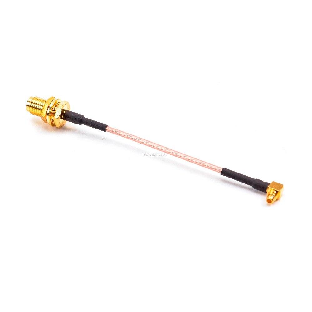 5.8GHz 2.15dBi VTX MMCX Angel / Striaght to SMA Female / RP-SMA Adpater Linear Antenna Flange Connector Cable for PFV RC Drone Parts 2 5.8GHz 2.15dBi VTX MMCX Angel / Striaght to SMA Female / RP-SMA Adpater Linear Antenna Flange Connector Cable for PFV RC Drone Parts — изображение 2
