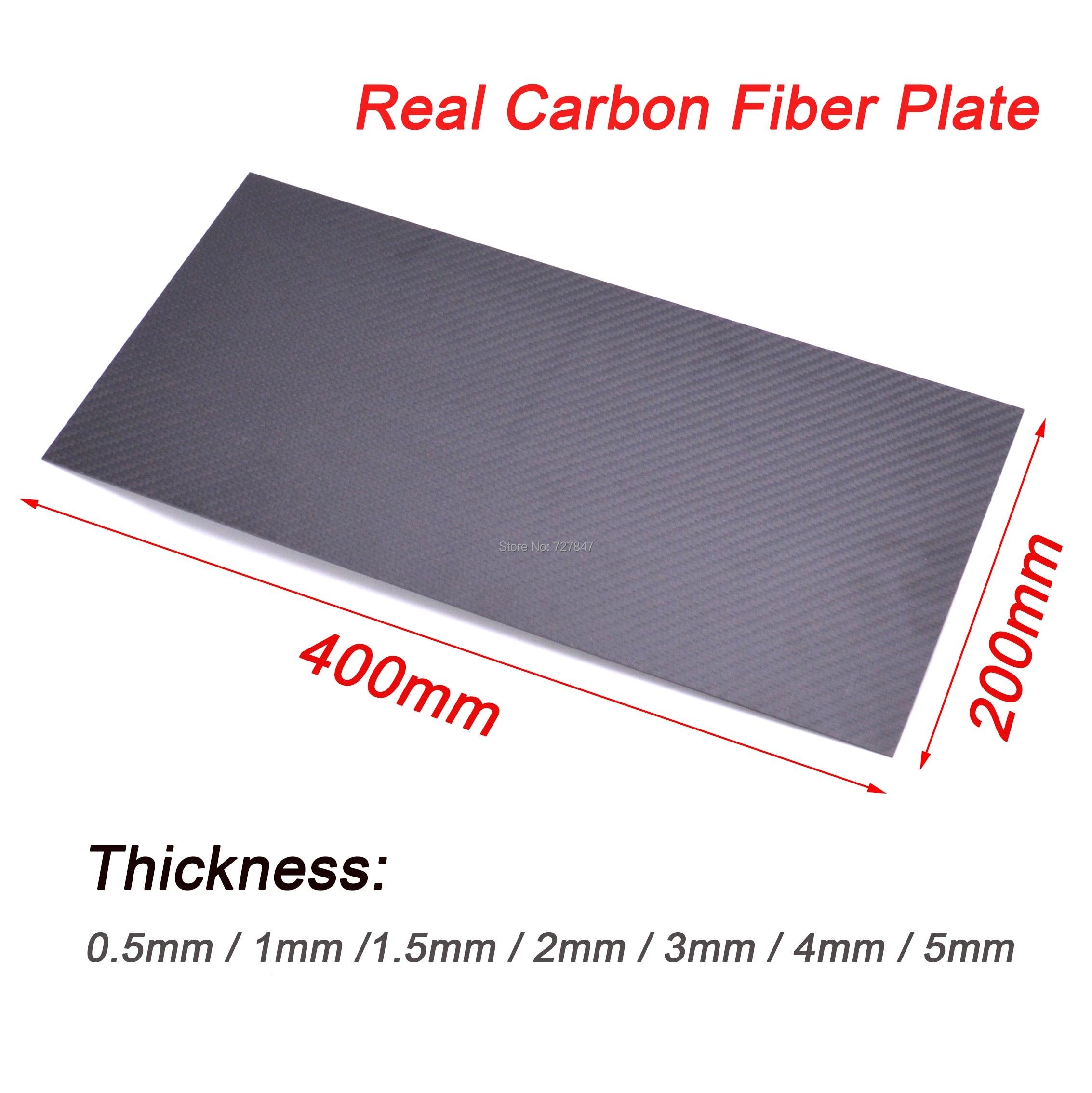 400mm X 200mm Real Carbon Fiber Plate Panel Sheets 0.5mm 1mm 1.5mm 2mm 3mm 4mm 5mm Thickness Composite Hardness Material — изображение 4
