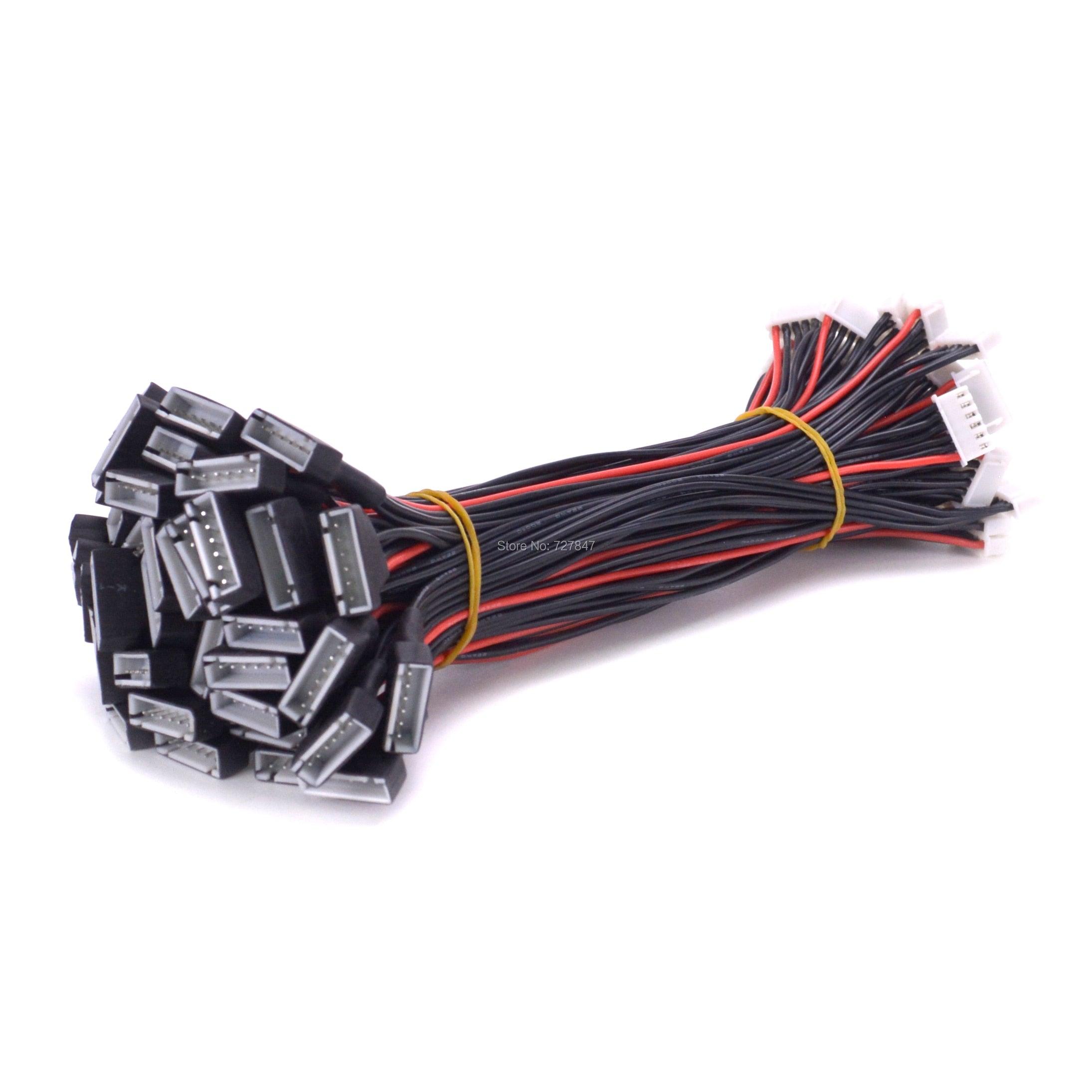 Charging Extension Wire Cable - 5pcs/lot JST-XH Li-Po Battery Balance Charging Extension Wire Cable 20cm 22AWG 2S 3S 4S 5S 6S For RC Lipo FPV Drone — изображение 4