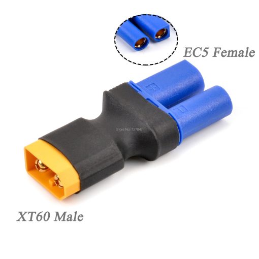 Drone Battery Connectors Plug - Adapter EC5 / EC3 to XT60 T Deans Female / Male RC Lipo Battery Control Parts DIY 13 Drone Battery Connectors Plug - Adapter EC5 / EC3 to XT60 T Deans Female / Male RC Lipo Battery Control Parts DIY - Image 13