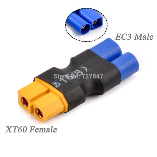 Drone Battery Connectors Plug - Adapter EC5 / EC3 to XT60 T Deans Female / Male RC Lipo Battery Control Parts DIY 10 Drone Battery Connectors Plug - Adapter EC5 / EC3 to XT60 T Deans Female / Male RC Lipo Battery Control Parts DIY - Image 10