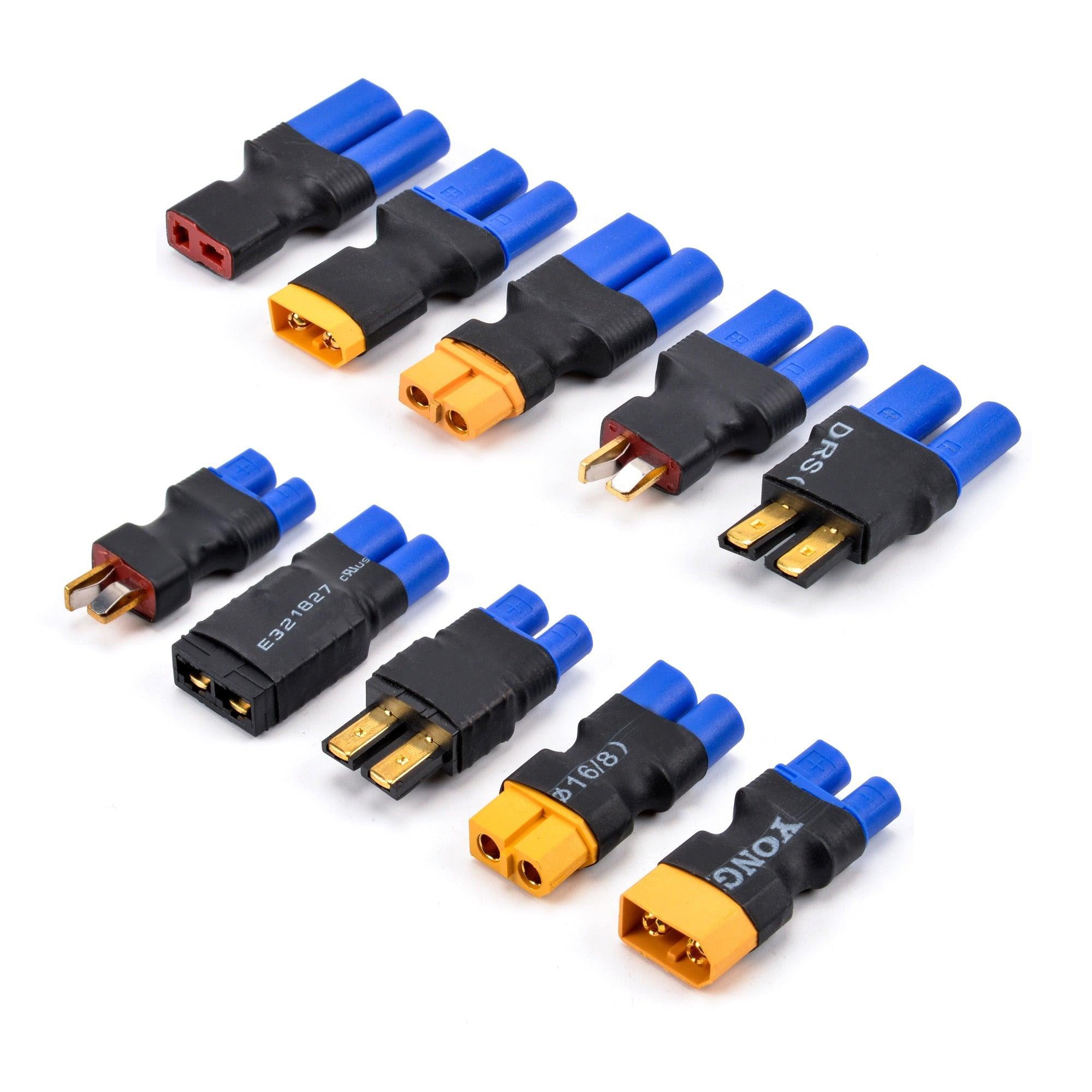 Drone Battery Connectors Plug - Adapter EC5 / EC3 to XT60 T Deans Female / Male RC Lipo Battery Control Parts DIY