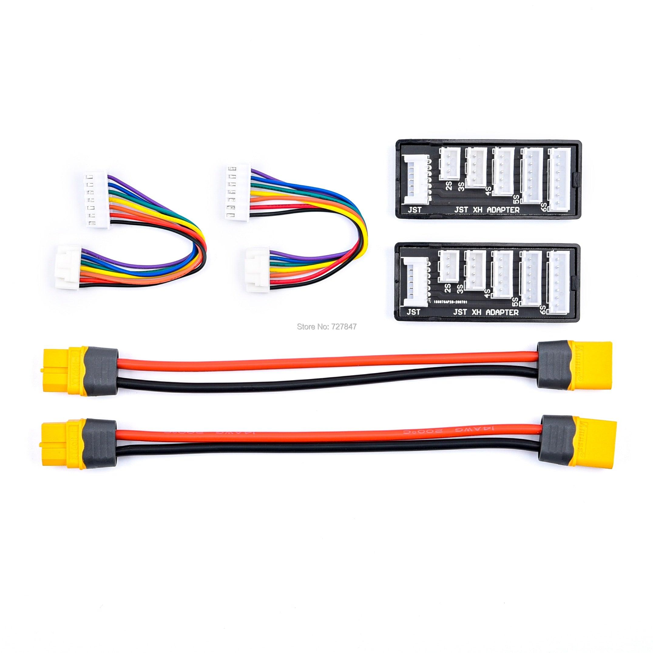 2pcs XT60/XT30/JST/T Plug Charging Cable +2pcs JST-XH Balance Board For ISDT D2 P10 P20 Hota D6 P6 ToolkitRC M6D Balance Charger 7 2pcs XT60/XT30/JST/T Plug Charging Cable +2pcs JST-XH Balance Board For ISDT D2 P10 P20 Hota D6 P6 ToolkitRC M6D Balance Charger — изображение 7