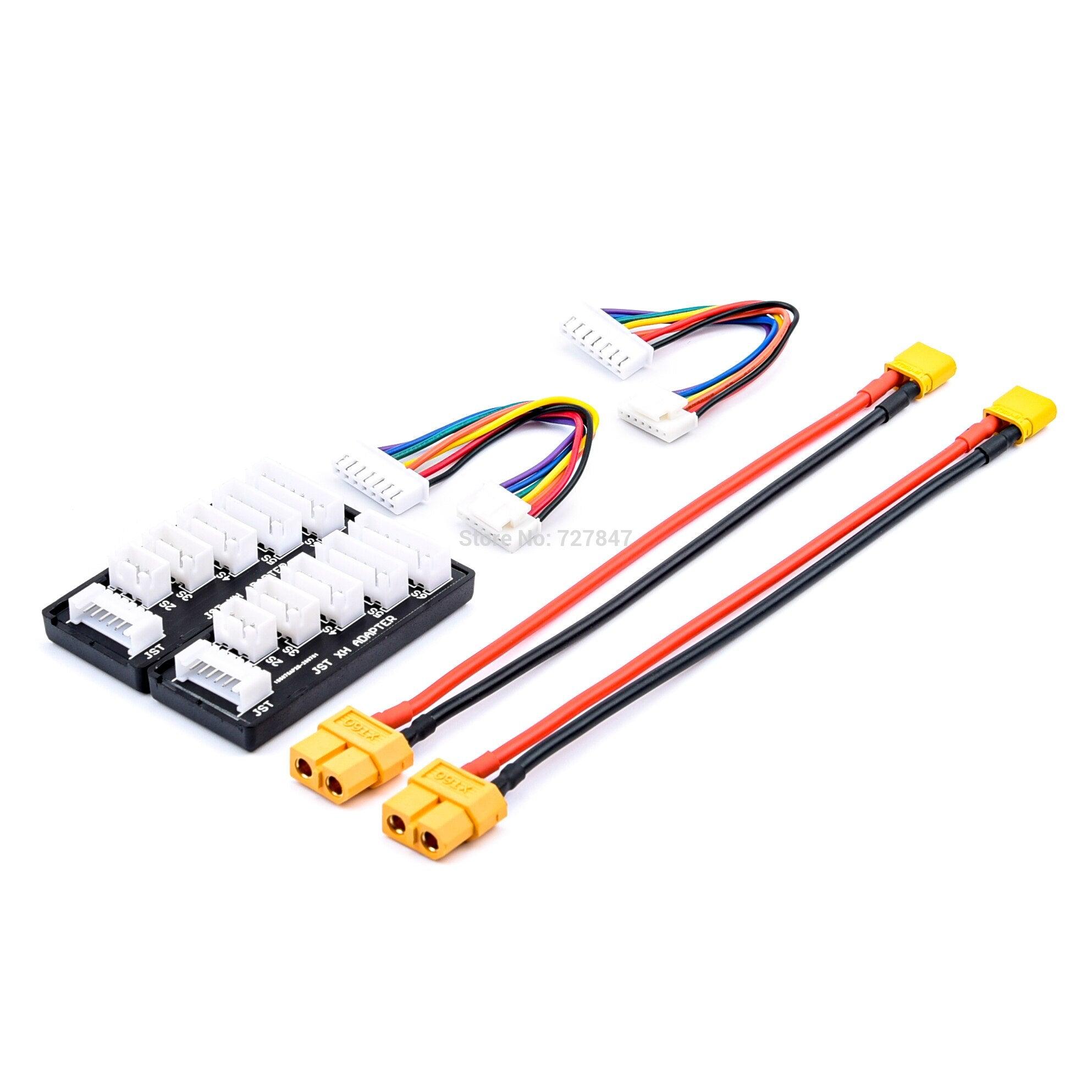 2pcs XT60/XT30/JST/T Plug Charging Cable +2pcs JST-XH Balance Board For ISDT D2 P10 P20 Hota D6 P6 ToolkitRC M6D Balance Charger 2 2pcs XT60/XT30/JST/T Plug Charging Cable +2pcs JST-XH Balance Board For ISDT D2 P10 P20 Hota D6 P6 ToolkitRC M6D Balance Charger — изображение 2