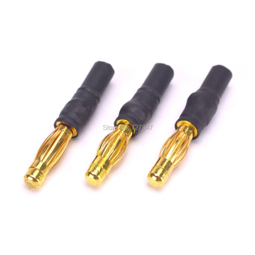 3.5mm Female to 4.0mm Male Gold Bullet banana Connector Adapter for ESC / Motor Part Good Quality — изображение 4