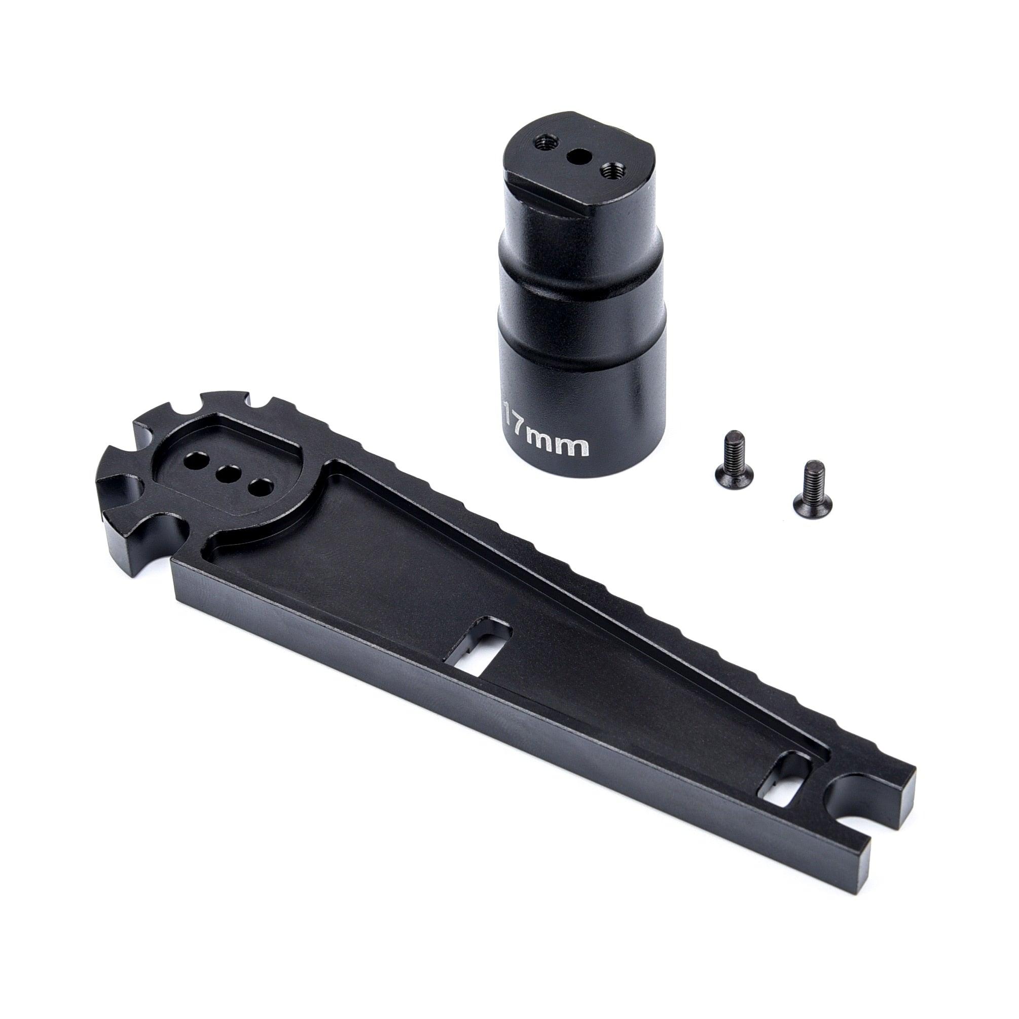 Multifunction 17mm 8mm HEX Nuts Installation Tool Vehicle Height adjustment wrench Screw length measurement for RC Car 4 Multifunction 17mm 8mm HEX Nuts Installation Tool Vehicle Height adjustment wrench Screw length measurement for RC Car — изображение 4