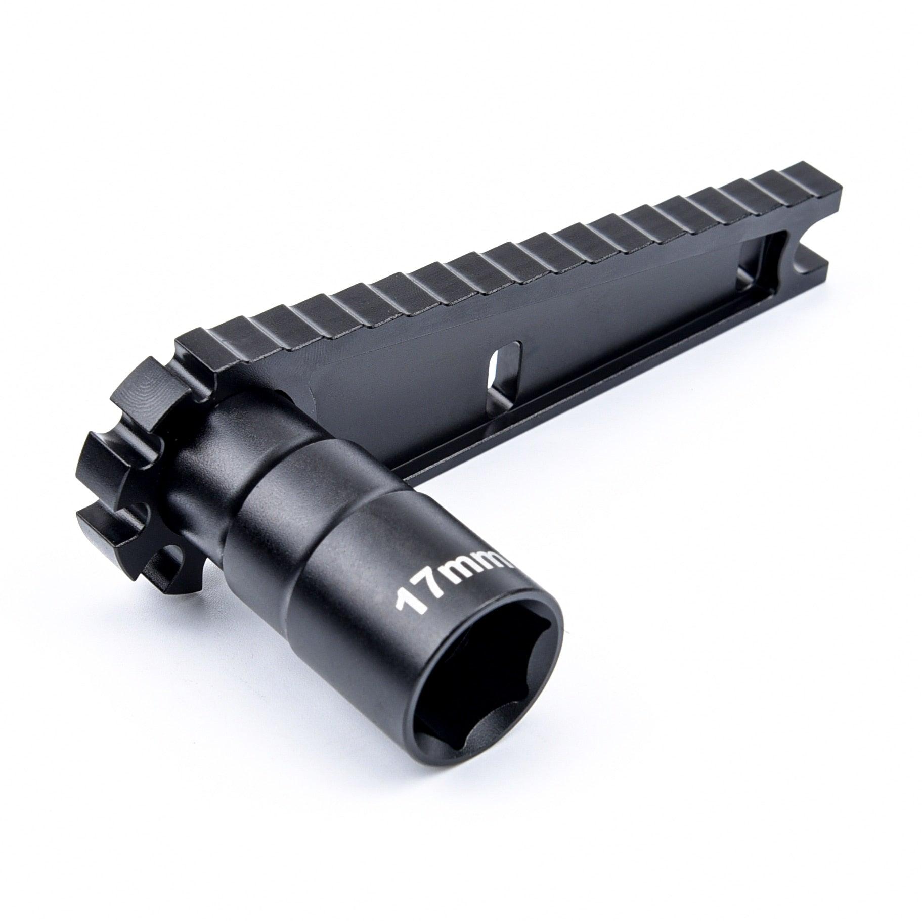 Multifunction 17mm 8mm HEX Nuts Installation Tool Vehicle Height adjustment wrench Screw length measurement for RC Car 2 Multifunction 17mm 8mm HEX Nuts Installation Tool Vehicle Height adjustment wrench Screw length measurement for RC Car — изображение 2