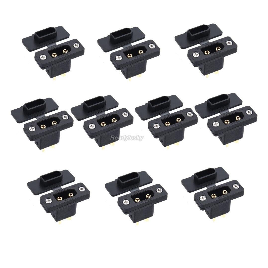 Amass XT90E-M XT90E Male & XT90 XT90H XT90 Female Battery Connector Plug Gold-plated Connector DIY for RC Aircraft Drone Parts - Image 7