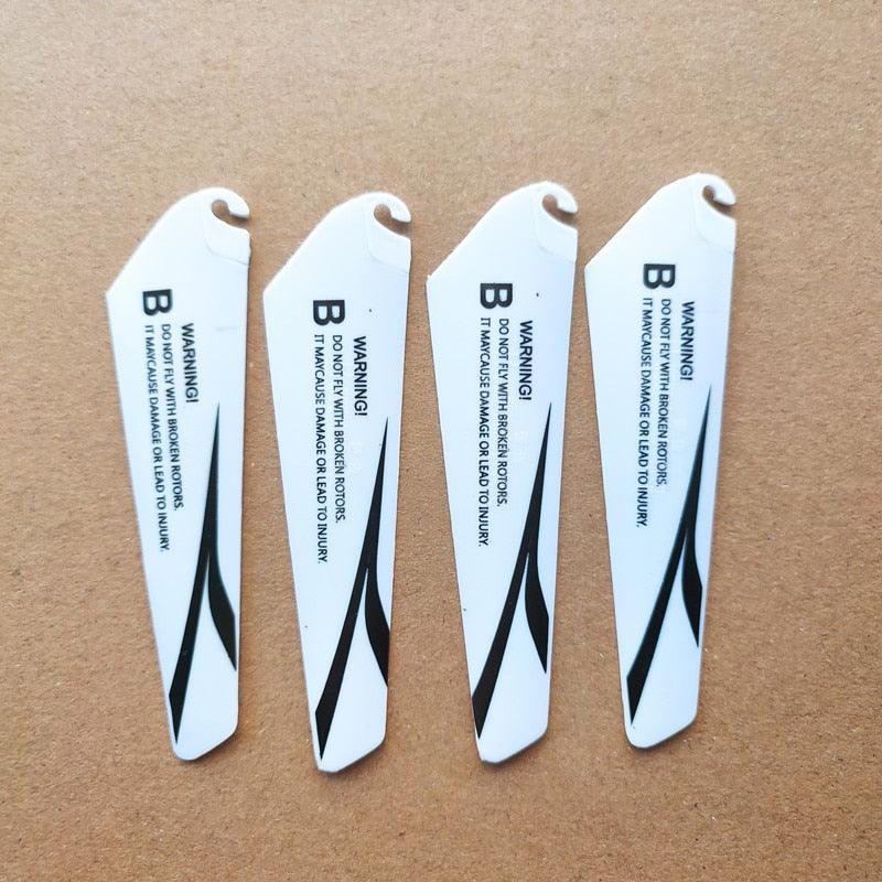 4pcs AB 9CM spare blades Fans Props for r/c mini helicopter rotor rc CH002 CH023  Drone Copter Toys Spare Parts Accessories - Image 18