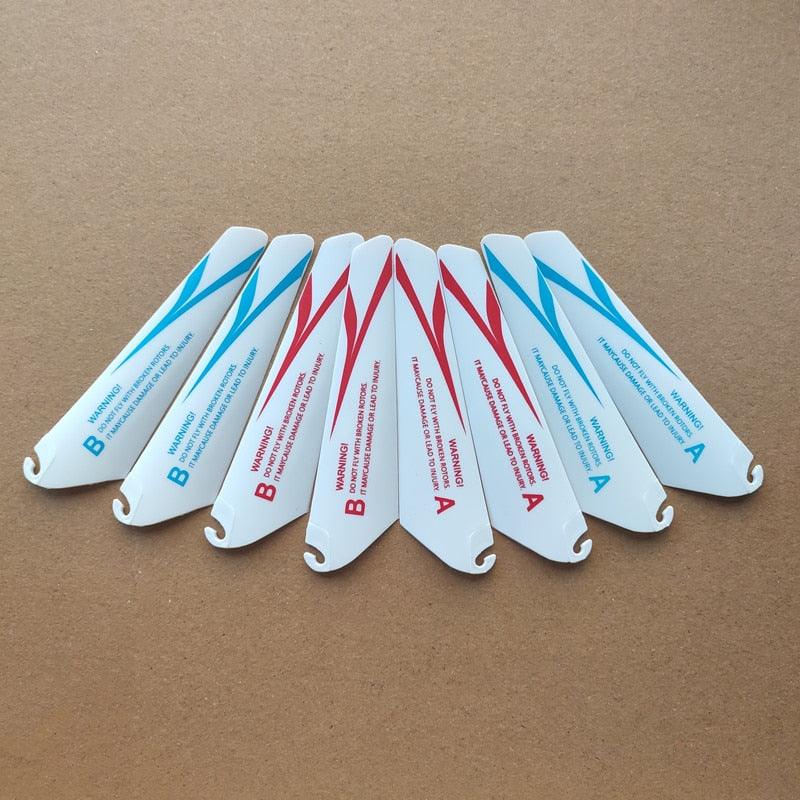 4pcs AB 9CM spare blades Fans Props for r/c mini helicopter rotor rc CH002 CH023  Drone Copter Toys Spare Parts Accessories - Image 15
