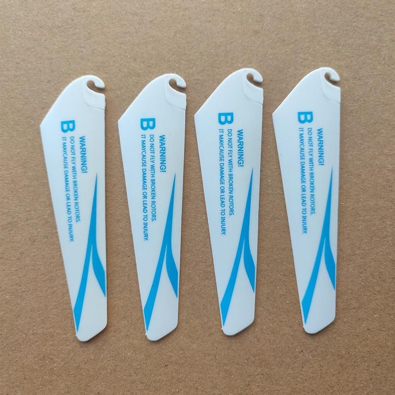 4pcs AB 9CM spare blades Fans Props for r/c mini helicopter rotor rc CH002 CH023  Drone Copter Toys Spare Parts Accessories - Image 12