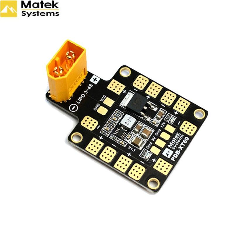 Matek Systems PDB XT60 W/ BEC 5V & 12V 2oz Copper Drone Power Distribution Board For RC Helicopter FPV Quadcopter Muliticopter 6 Matek Systems PDB XT60 W/ BEC 5V & 12V 2oz Copper Drone Power Distribution Board For RC Helicopter FPV Quadcopter Muliticopter - صورة Matek Systems PDB XT60 W/ BEC 5V & 12V 2oz Copper Drone Power Distribution Board For RC Helicopter FPV Quadcopter Muliticopter - صورة 6