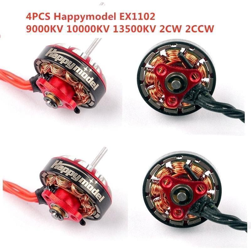 1/2/4PCS/Lot Happymodel EX1102 9000KV 10000KV 13500KV 2-3S Brushless Motor Original for Mobula7 HD RC Drone Spare Part DIY Accs 1 1/2/4PCS/Lot Happymodel EX1102 9000KV 10000KV 13500KV 2-3S Brushless Motor Original for Mobula7 HD RC Drone Spare Part DIY Accs