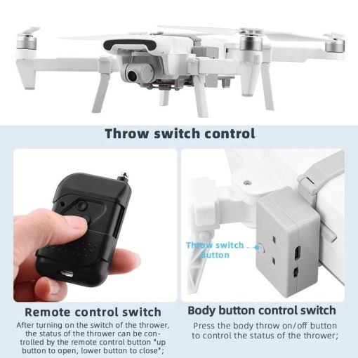 Drone Airdrop Air Drop System for FIMI X8 SE 2020/X8 SE Mini Fishing Bait Wedding Ring Gift Deliver Life Rescue Throw Thrower 8 Drone Airdrop Air Drop System for FIMI X8 SE 2020/X8 SE Mini Fishing Bait Wedding Ring Gift Deliver Life Rescue Throw Thrower — изображение 8