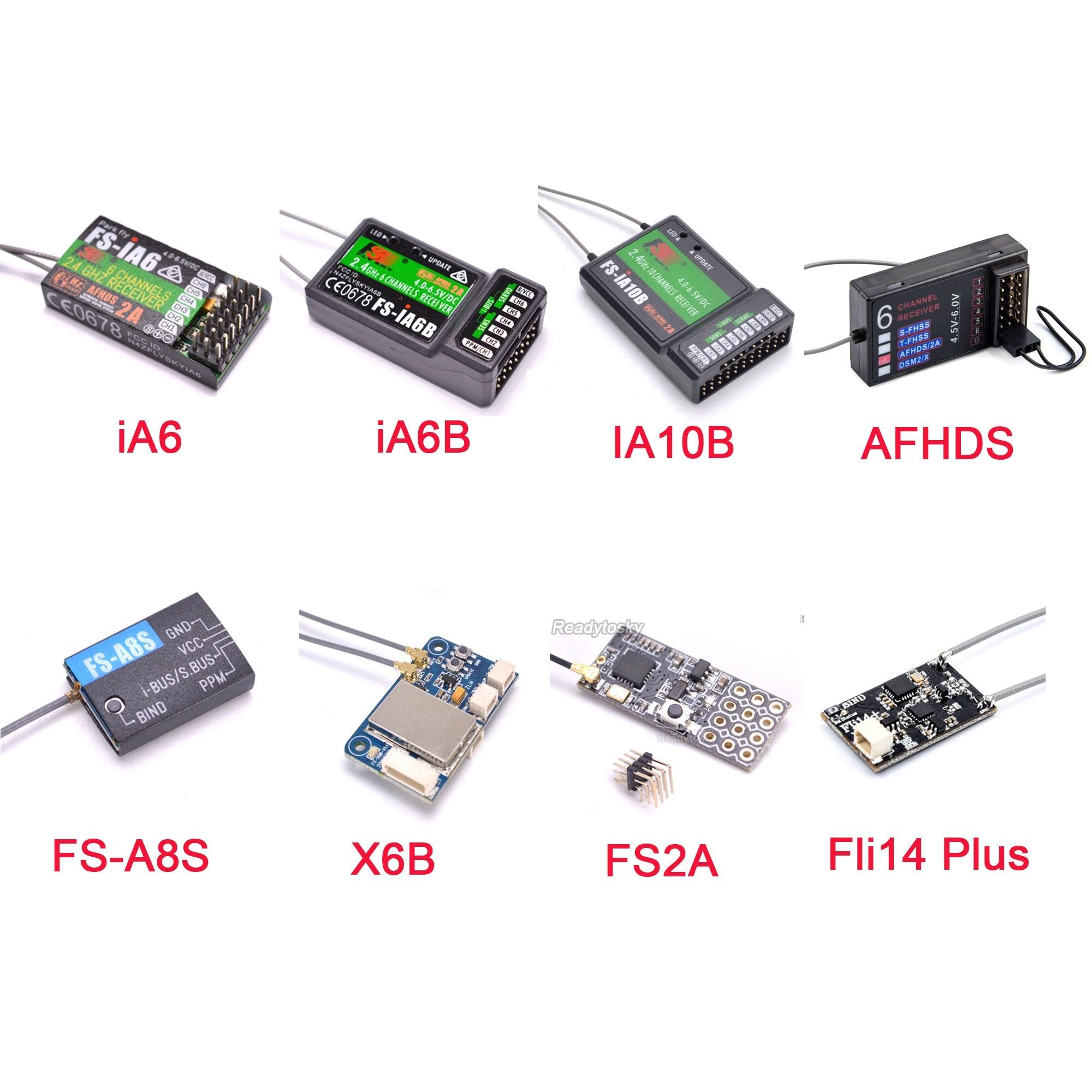 iA6B X6B A8S R6B iA10B RX2A Fli14 - Receiver Radio Controller for FLYSKY