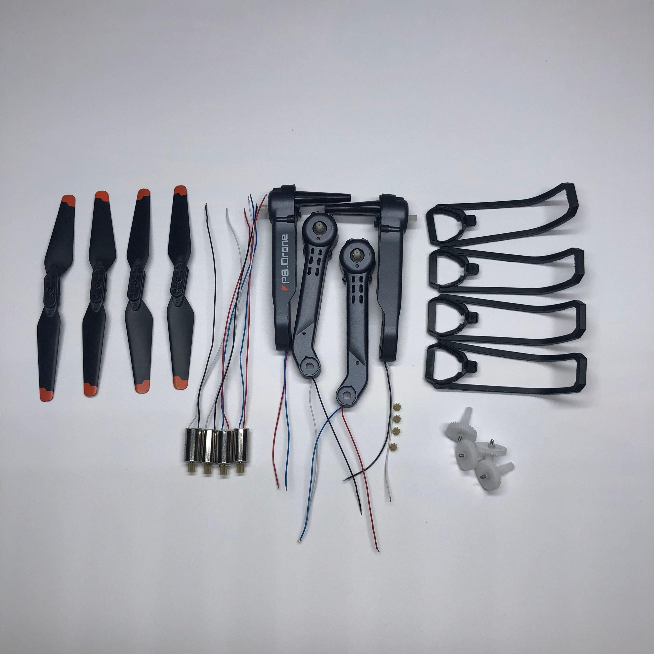 P8 Drone Accessories - P8 paddle Propeller Guard Gears Arm Shell Motor Motors / Engine Propeller Base Spare Parts Kit 21 P8 Drone Accessories - P8 paddle Propeller Guard Gears Arm Shell Motor Motors / Engine Propeller Base Spare Parts Kit - صورة P8 Drone Accessories - P8 paddle Propeller Guard Gears Arm Shell Motor Motors / Engine Propeller Base Spare Parts Kit - صورة 21
