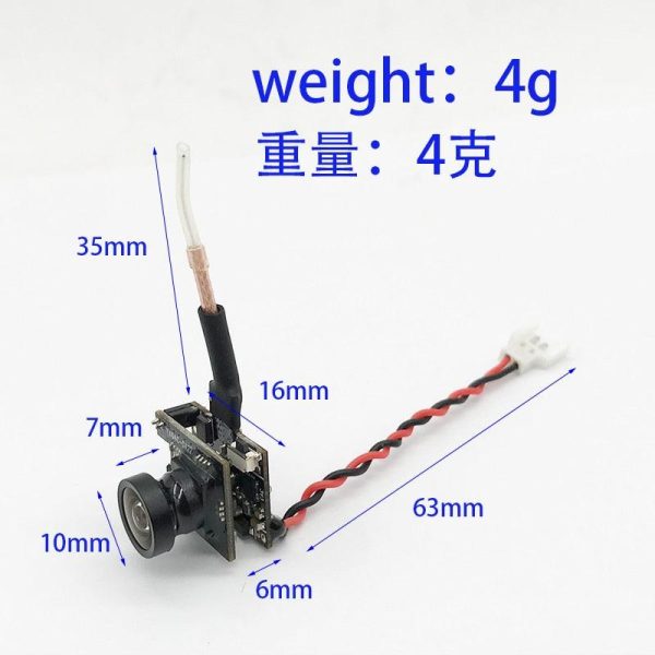 EWRF 5.8G 48CH 720*480 FPV UVC OTG Phone Receiver Video Downlink and 40CH 25mW 700TV Mini VTX Camera For RC Model Drone Car Part 3 EWRF 5.8G 48CH 720*480 FPV UVC OTG Phone Receiver Video Downlink and 40CH 25mW 700TV Mini VTX Camera For RC Model Drone Car Part — изображение 3