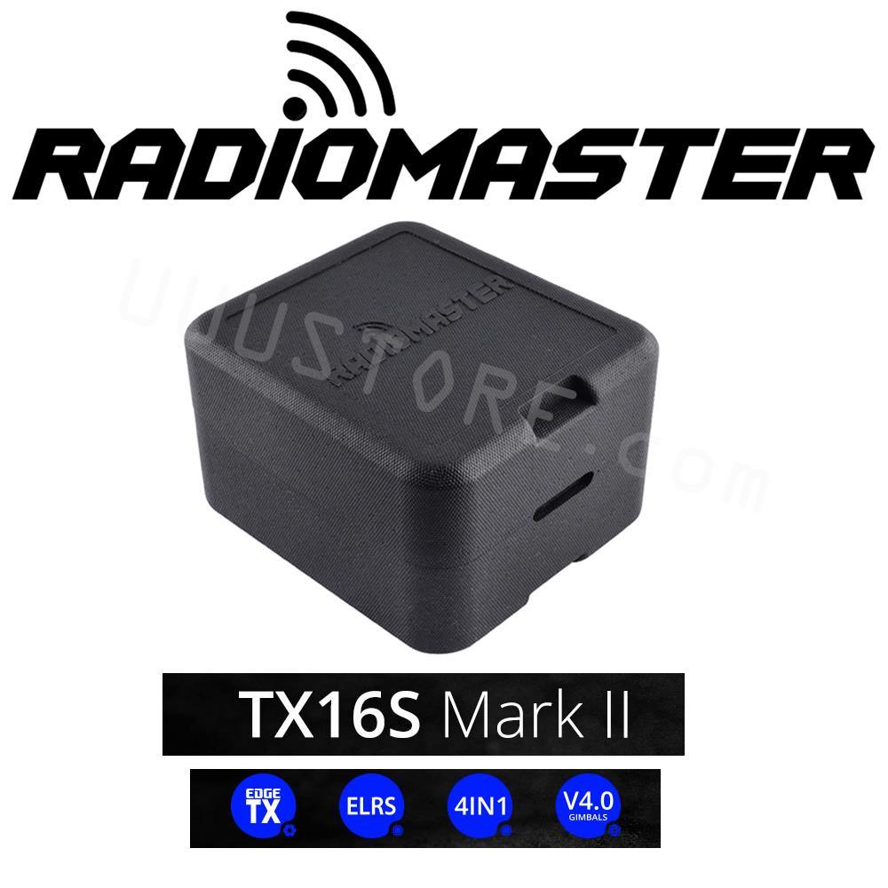 RadioMaster TX16S Mark II V4.0 Hall Gimbal 4IN1 ELRS Radio Controller Support EdgeTX/OpenTX Built-in Dual Speakers for RC Drone 1 RadioMaster TX16S Mark II V4.0 Hall Gimbal 4IN1 ELRS Radio Controller Support EdgeTX/OpenTX Built-in Dual Speakers for RC Drone