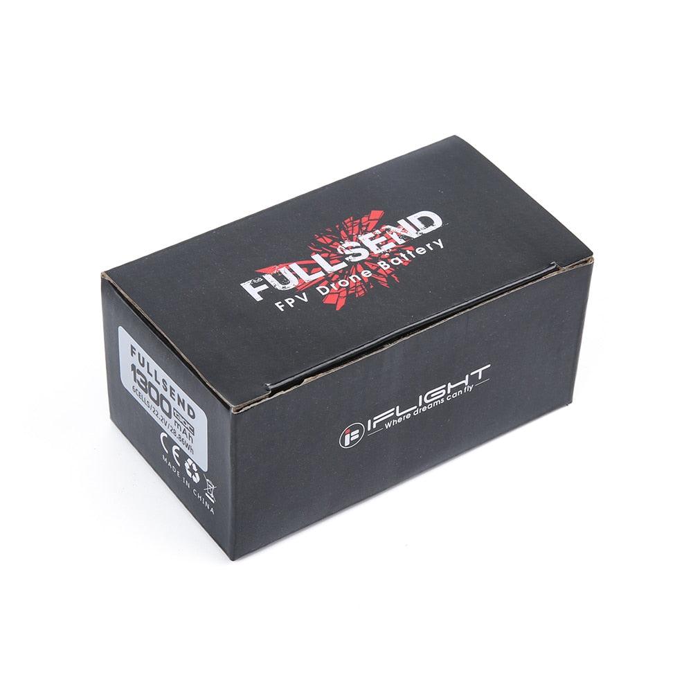 iFlight Fullsend 6S1P 1400mAh 150C 22.2V Lipo Battery with XT60H Connector for FPV 5 iFlight Fullsend 6S1P 1400mAh 150C 22.2V Lipo Battery with XT60H Connector for FPV - Image 5