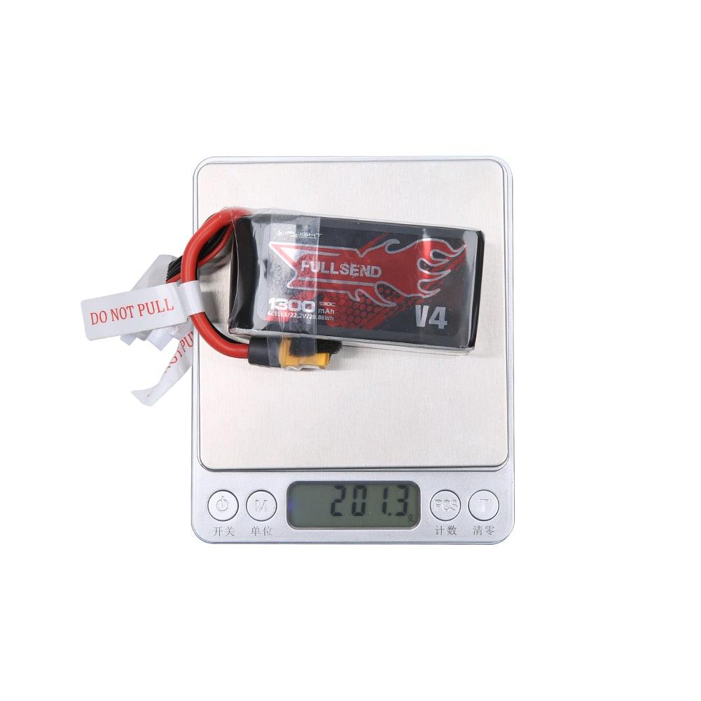 iFlight Fullsend 6S1P 1400mAh 150C 22.2V Lipo Battery with XT60H Connector for FPV 3 iFlight Fullsend 6S1P 1400mAh 150C 22.2V Lipo Battery with XT60H Connector for FPV - Image 3