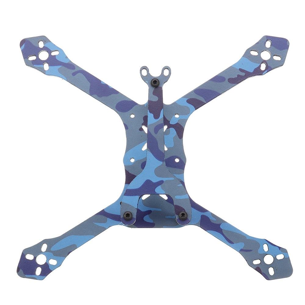 3-Inch FPV Frame Kit - TS130 Wheelbase 135mm Blue Camouflage Silkscreen 3K Carbon Fiber Frame Kit for RC FPV Racing Drone Quadcopter 7 3-Inch FPV Frame Kit - TS130 Wheelbase 135mm Blue Camouflage Silkscreen 3K Carbon Fiber Frame Kit for RC FPV Racing Drone Quadcopter — изображение 7