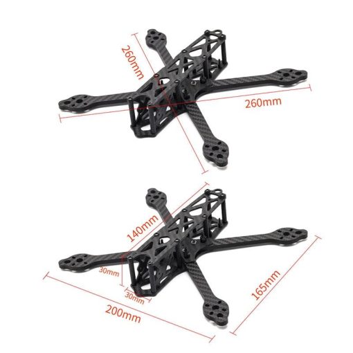 5 Inch FPV Drone Frame Kit - Martian V Wheelbase 215mm 5mm Arm Carbon Fiber for FPV Racing Drone Accessories - Image 8