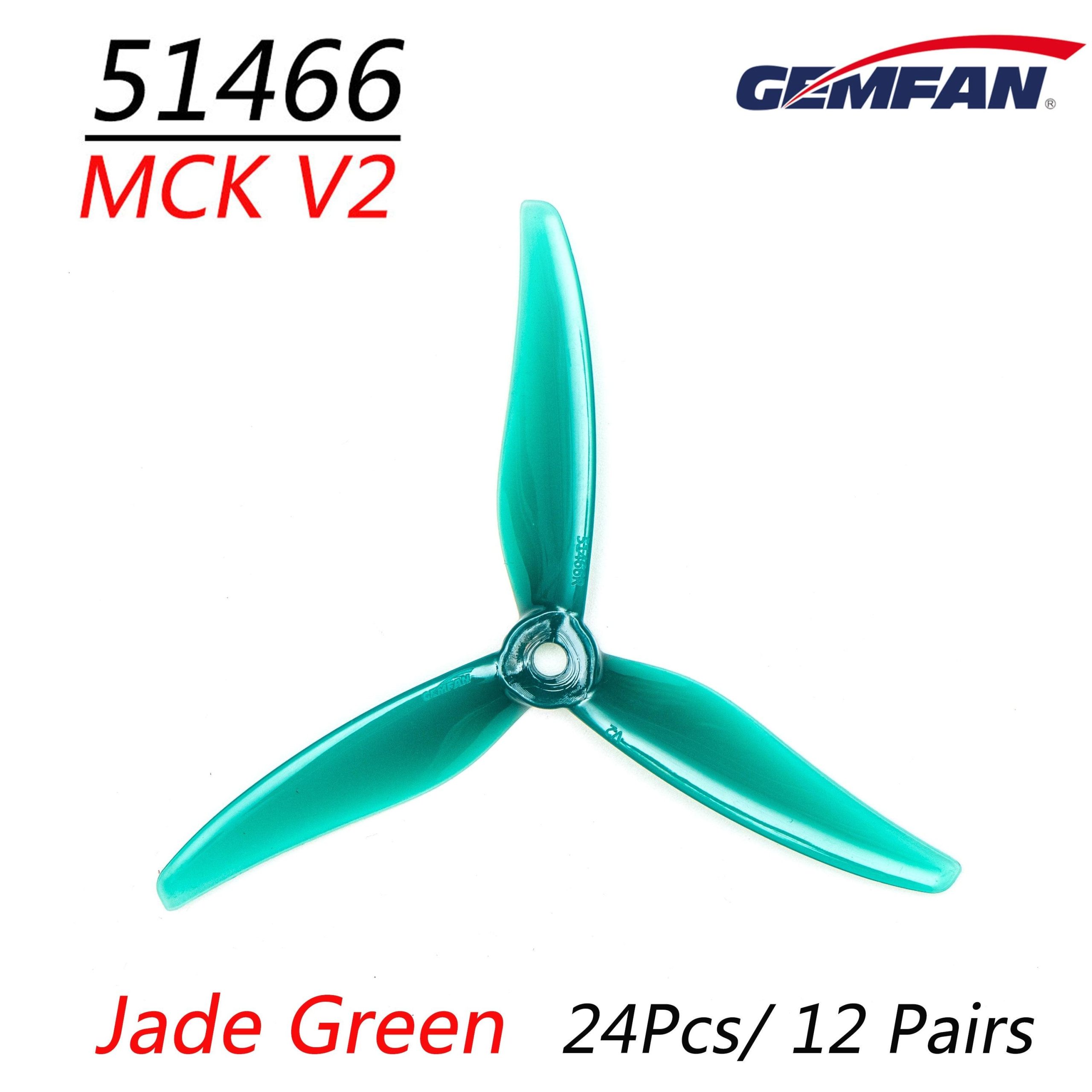 24pcs/12 pairs Gemfan 51466 V2 5inch 3 Blade/tri-blade Propeller Props CW CCW Brushless Motor FPV Propeller For FPV Racing Drone 2 24pcs/12 pairs Gemfan 51466 V2 5inch 3 Blade/tri-blade Propeller Props CW CCW Brushless Motor FPV Propeller For FPV Racing Drone — изображение 2