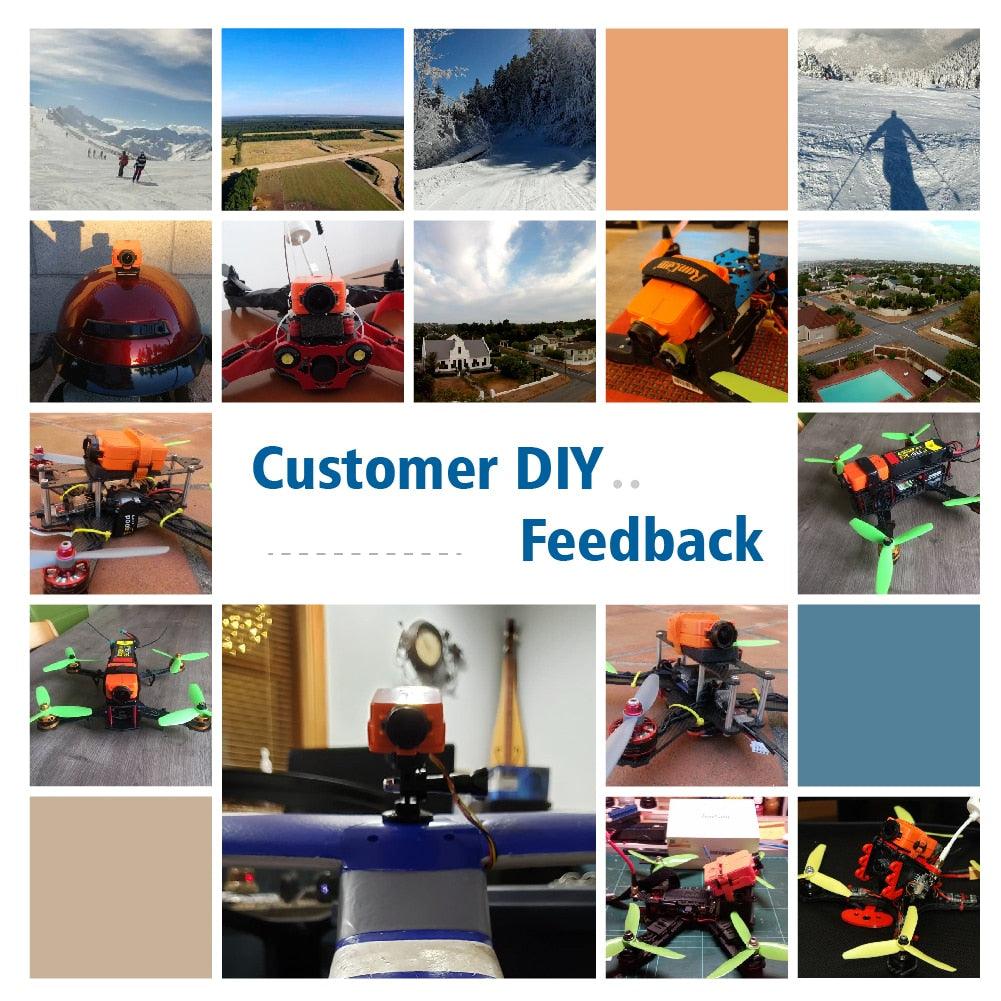 RunCam2 Camera - 4K HD FPV Sports Action Long Range Drone Camera Wing Video Recorder for Quadcopter Accessories 3 RunCam2 Camera - 4K HD FPV Sports Action Long Range Drone Camera Wing Video Recorder for Quadcopter Accessories — изображение 3