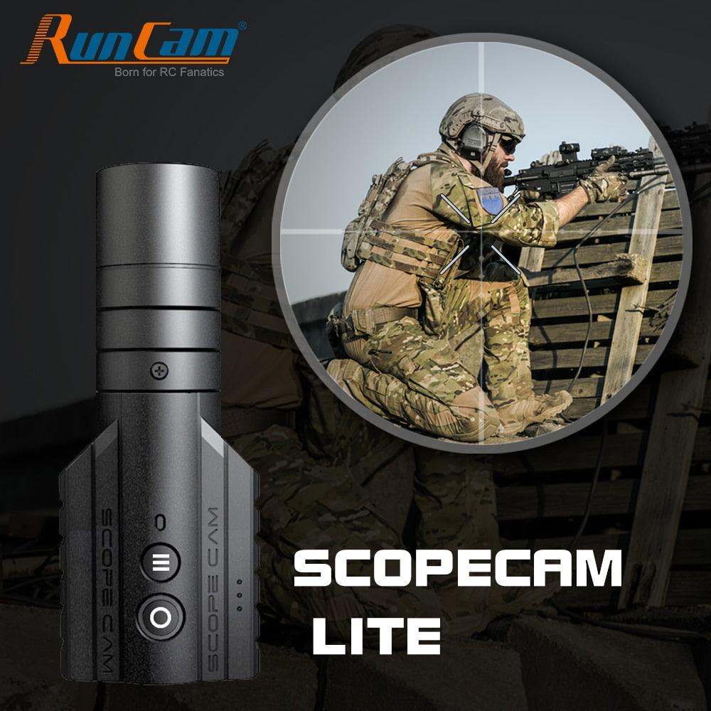 RunCam Scope Cam Lite 1080P HD Built-in WiFi APP Scopecam 2 Military Airsoft Tactical Paintbal Hunting Action Zoom Camera — изображение 8