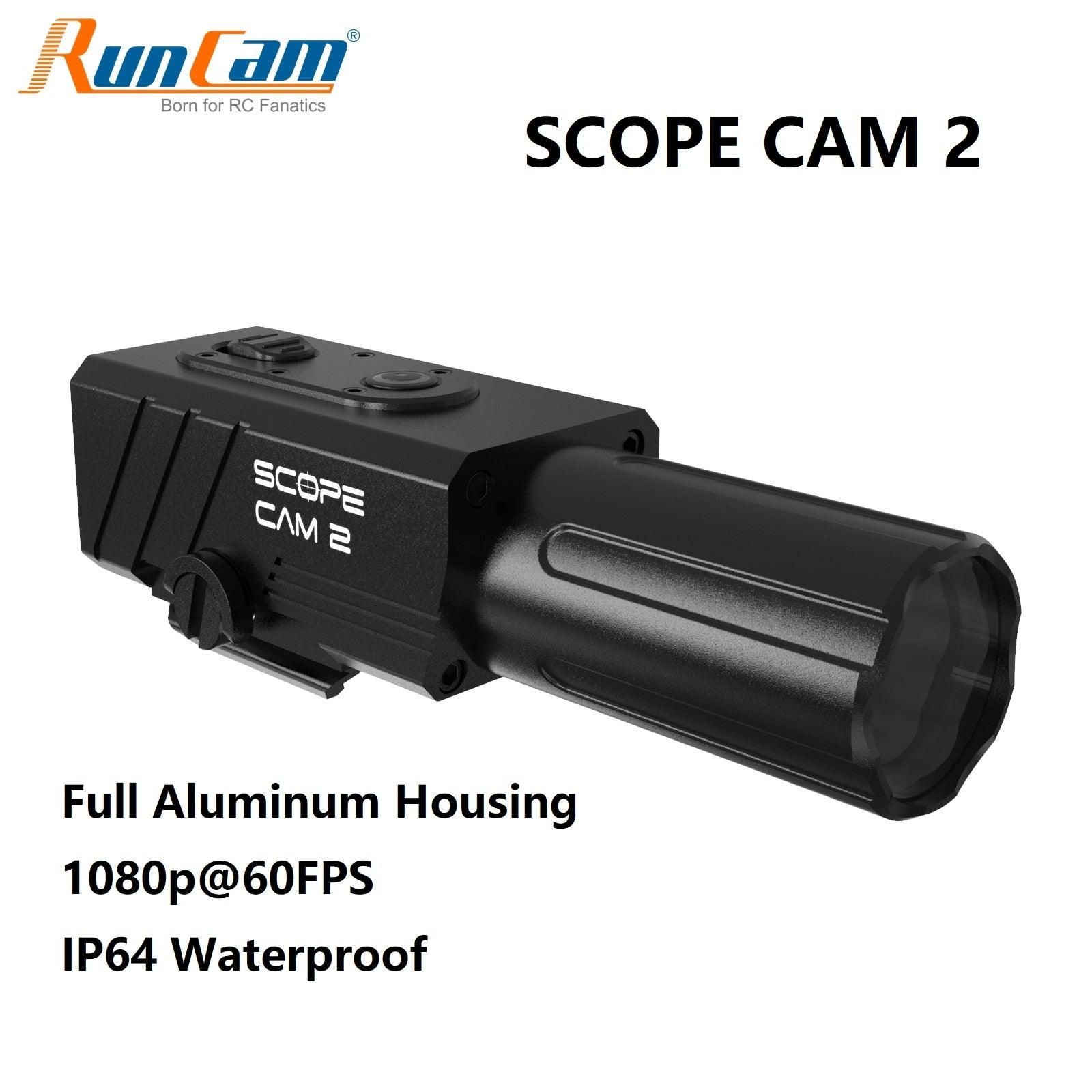 RunCam Scope Cam Lite 1080P HD Built-in WiFi APP Scopecam 2 Military Airsoft Tactical Paintbal Hunting Action Zoom Camera — изображение 3